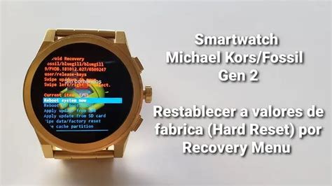 como cambiar la hora en un reloj michael kors digital|Cómo cambiar la hora en reloj inteligente michael kors.